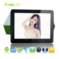 China price 9.7 inch MTK8389 built-in 3g Quad Core tablet pc external sim card reader